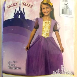 Halloween girl dress included headpiece